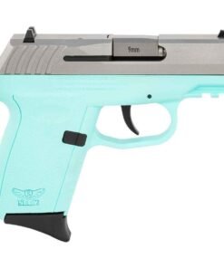 SCCY CPX-2 Gen3 9mm Luger 3.1in Stainless Steel/SCCY Blue Pistol – 10+1 Rounds