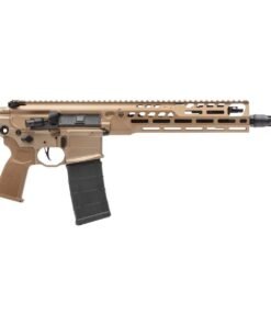 Sig Sauer MCX Spear-LT 5.56mm NATO 11.5in Coyote Cerakote/Black Modern Sporting Pistol – 30+1 Rounds