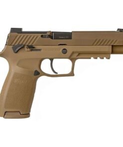 Sig Sauer P320 M17 9mm Luger 4.7in w/ Manual Safety Coyote Tan Pistol – 17+1 Rounds