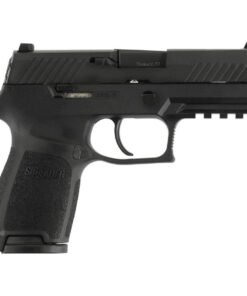 Sig Sauer P320 Compact w/ Contrast Sights 9mm Luger 3.9in Black Nitron Pistol – 10+1 Rounds