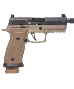 Sig Sauer P320AXG-COMBAT 9mm Luger 4.6in Nitron Pistol – 21+1 Rounds