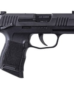 Sig Sauer P365 Manual Safety 9mm Luger 3.1in Black Nitron Pistol – 10+1 Rounds