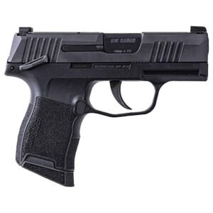 Sig Sauer P365 Manual Safety 9mm Luger 3.1in Black Nitron Pistol – 10+1 Rounds