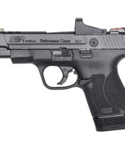 Smith & Wesson 9 Shield M2.0 Performance Center with Red Dot Sight 9mm Luger 4in Black Pistol – 8+1 Rounds