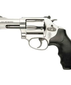 Smith & Wesson Model 60 w/Adjustable Rear Sight 357 Magnum 3in Satin Stainless/Black Revolver – 5 Rounds