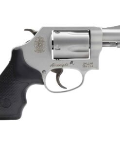 Smith & Wesson Model 637 w/ Internal Lock 38 Special 1.88in Matte Silver/Black Revolver – 5 Rounds