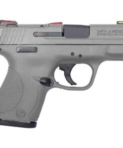 Smith & Wesson M&P 9 Shield Hi Viz 9mm Luger 3.1in Gray Cerakote Pistol – 8+1 Rounds – California Compliant