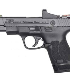 Smith & Wesson Performance Center M&P 40 Shield M2.0 Ported Barrel And Slide 40 S&W 4in Black Stainless Pistol – 7+1