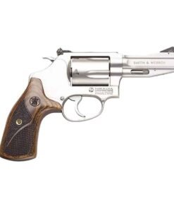 Smith & Wesson Performance Center Pro Series Model 60 357 Magnum 3in Stainless/Ergonomic Wood Revolver – 5 Rounds