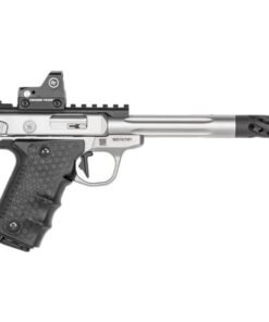 Smith & Wesson Performance Center SW22 Victory Target Model Fluted Barrel Red Dot Sight 22 Long Rifle 6in Stainless Pistol – 10+1 Rounds