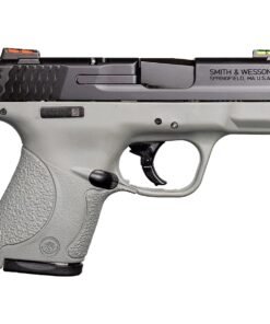 Smith & Wesson Shield 9mm Luger 3.1in Gray Cerakote Pistol – 8+1 Rounds
