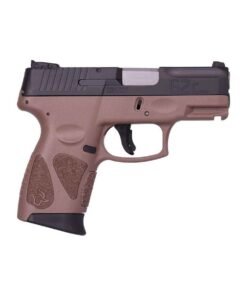 Taurus G2C w/ Coyote Brown Frame 40 S&W 3.2in Black Pistol – 10+1 Rounds