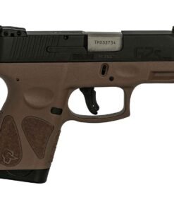 Taurus G2S 9mm Luger 3.26in Brown/Black Pistol – 7+1 Rounds