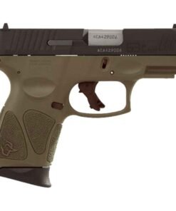 Taurus G3C 9mm Luger 3.2in Black/OD Green Pistol – 12+1 Rounds
