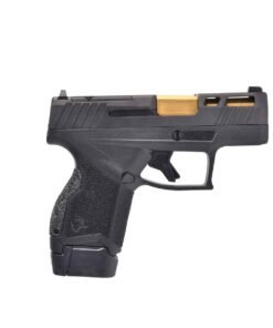 Taurus GX4 with Gold PVD Barrel 9mm Luger 3in Black Pistol – 13+1 Rounds
