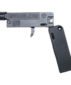 Trailblazer LifeCard 22 Long Rifle 2.5in Black Break Action Pistol – 1 Round