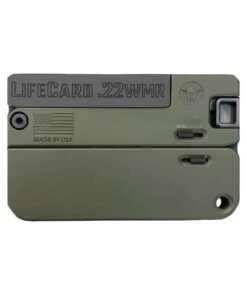 Trailblazer LifeCard 22 WMR (22 Mag) 2.5in OD Green Break Action Pistol – 1 Round