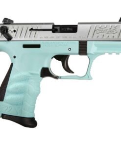 Walther P22 22 Long Rifle 3.42in Stainless/Blue Pistol – 10+1 Rounds – California Compliant