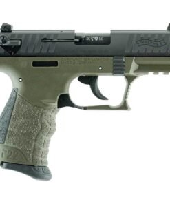 Walther P22 CA 22 Long Rifle 3.42in Matte Black Tenifer Pistol – 10+1 Rounds