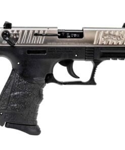 Walther P22 22 Long Rifle 3.42in Nickel Pistol – 10+1 Rounds
