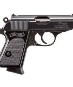 Walther PPK 380 Auto (ACP) 3.3in Black Pistol – 6+1 Rounds